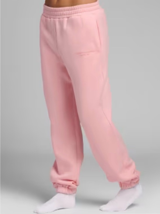 Comfrt Pants - Comfrt minimalist sweatpants berry and pastel pink size large